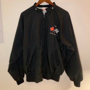 Vintage Corvette Windbreaker, Size Large